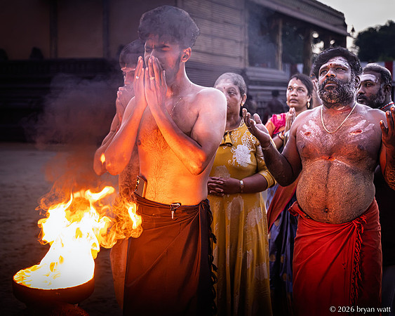 Prayer in the Glow of the Flame