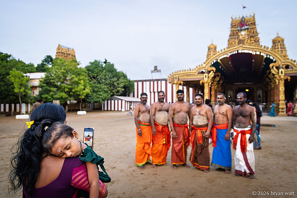 A Sleeping Child and a Group Photograph